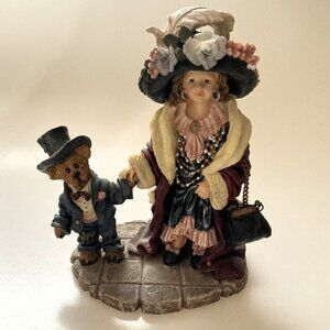 VINTAGE THE DOLLSTONE COLLECTION FIGURINE 1998  AMY & EDMUND 5.5"